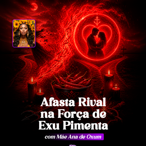 Afasta Rival na For�a de Exu Pimenta com M�e Ana de Oxum